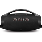 Imagem da oferta Caixa de Som Boombox Plus AIWA BBS-01-B 200W Bluetooth 30H IP66 USB Preto