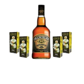 Imagem da oferta Combo Whisky Chanceler 1l + 4 Água De Coco Quadrado 200ml