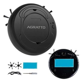 Imagem da oferta Aspirador de Pó Robô Agratto Praticci USB 3W Preto Bivolt - AAR01L-04 - Robô Aspirador