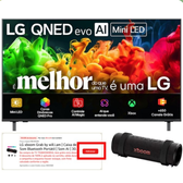 Imagem da oferta Smart TV LG QNED evo Mini LED AI 4K QNED80 75 polegadas 2026