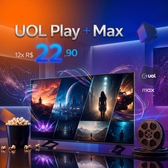 Imagem da oferta UOL Play + Max por apenas R$ 22,90mês no plano anual!