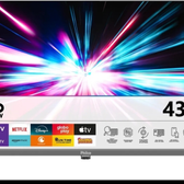 Imagem da oferta Smart Tv 43 Philco P43vik Roku Led Doby Áudio Wi-Fi Hdmi Hdr Ful Hd 110220v