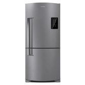 Imagem da oferta Geladeira Brastemp Frost Free Inverse 588 litros cor Inox com Smart Bar BRE85AK