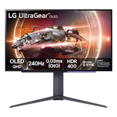 Imagem da oferta Monitor Gamer LG UltraGear OLED Tela OLED 27 QHD HDR400 True black 1.5M:1 240Hz 003ms (GtG) NVIDIA G-SYNC AMD