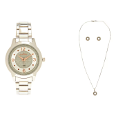 Imagem da oferta Kit Relógio Condor E Colar Feminino Elegante Prata