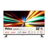 Imagem da oferta Smart TV LED 32" Philco HD P32SAA Google TV HDR10 e Processador Quad-Core HDMI USB e Wi-Fi
