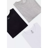 Imagem da oferta Kit Com 3 Camisetas Masculinas Básicas Hering