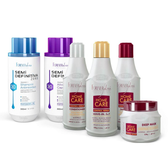 Imagem da oferta Kit Escova Semi Definitiva Zero 2x300ml com Kit Pós Progressiva