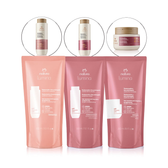 Imagem da oferta Kit Refil Shampoo Condicionador e Máscara Lumina para Restauração e Liso Prolongado