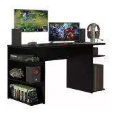 Imagem da oferta Mesa para Computador Gamer Madesa Preto 94098N