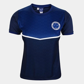 Imagem da oferta Camiseta Cruzeiro Braziline Feminina - Tam P