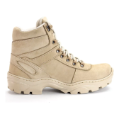 Imagem da oferta Coturno Militar Bota Masculina Couro Legitimo Adventure