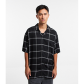 Imagem da oferta Camisa em Viscose com Botões e Estampa Xadrez Tam P