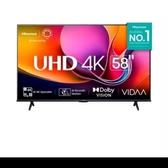 Imagem da oferta Smart Tv Hisense 58A6NV 58" 4k UHD Vidaa Bluetooth 60 Hz