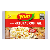 Imagem da oferta Pipoca Para Microondas Sabor Natural Yoki Com Sal - 100g