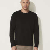 Imagem da oferta Camiseta masculina manga longa em algodão - Preto