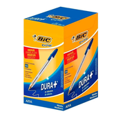 Imagem da oferta Caneta Bic Azul Cristal Dura Mais Ponta Esferográfica Média de 1.0mm Escrita Macia e Cor Intensa
