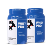 Imagem da oferta Pack 2x Whey Pro 1Kg - Max Titanium