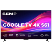 Imagem da oferta Smart TV 50" Semp 4K UHD LED S61 Google TV AiPQ Pro Google Assistente 3 HDMI