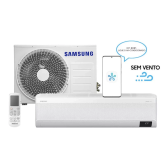 Imagem da oferta Ar-condicionado Split Inverter Samsung Windfree 22000 Btus Só Frio Branco 220V