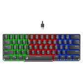 Imagem da oferta Teclado Gamer Semi Mecânico Rise Mode G2 Mini RGB Layout 60% - RM-TG-02-B