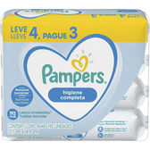 Imagem da oferta Pampers Lenços Umedecidos Higiene Completa 192 Unidades