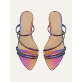 Imagem da oferta Sandália Bico Folha Holográfica