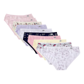 Imagem da oferta Kit Com 10 Calcinhas Infantil Menina Cotton Miss Delrio
