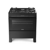 Imagem da oferta Fogão de Piso Itatiaia 5 Bocas com Mesa de Vidro Electra Glass New Preto Bivolt