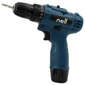 Imagem da oferta Parafusadeira e Furadeira Sem Fio Nell Mandril 38 12V Azul