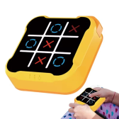 Imagem da oferta Tabuleiro Tic-tac-toe multifuncional jogos eletrônicos montessori quebra-cabeça jogo de mesa xadrez jogo da velha