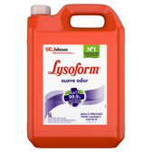 Imagem da oferta Lysoform Suave Odor, Desinfetante Líquido, Limpeza Pesada e Eficiente, 5L