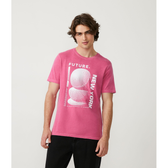 Imagem da oferta Camiseta Regular em Meia Malha com Estampa NYC Faster