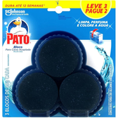 Imagem da oferta Pato Desodorizador Sanitário Caixa Acoplada Marine Limpeza Banheiro Limpa Pefuma e Colore Leve 3 Pague 2 40g