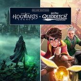 Imagem da oferta Jogo Pacote Edição Deluxe Hogwarts Legacy + Harry Potter: Campeões do Quadribol Ultimate Wizarding Bund - PS4 & PS5
