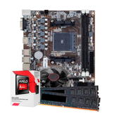 Imagem da oferta kit Upgrade AMD A6-7480 + Cooler + Placa Mae FM2 + 16GB DDR3