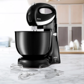 Imagem da oferta Batedeira Philco 4L Preta 500W Paris Duo Mixer Turbo