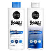 Imagem da oferta Kit Shampoo e Condicionador SOS Bomba Original 500ml Salon Line
