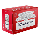Imagem da oferta Pack Cerveja Budweiser American Lager Sleek 350ML - 12 Unidades