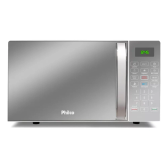 Imagem da oferta Microondas 20l Philco Pme25 1100w Limpa Fácil Espelhado