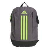 Imagem da oferta Mochila Power adidas Classic Três Listras cor grey strata e lucid lemon