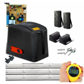 Imagem da oferta Motor Portão Deslizante Garen DZ Casa Completo Preto 400kg 3m