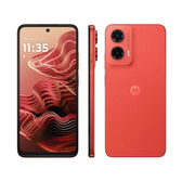 Imagem da oferta Smartphone Motorola Moto G35 256GB Coral 5G 4GB RAM+8GB Ram Boost 5G 67" Câm Dupla + Selfie 16MP