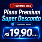 Imagem da oferta Disney+ Premium: R$ 19,90mês pelos primeiros 3 meses