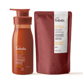 Imagem da oferta Kit Creme Nutrição Radiante Tododia Jambo Rosa e Flor de Caju com Refil 2 un de 400 ml