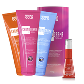 Imagem da oferta Combo Kit New Cronograma Capilar + Óleo De Mirra 90ml - Fashion Gold