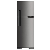 Imagem da oferta Refrigerador Brastemp BRM44HK Frost Free com Gaveta de Legumes Fresh Zone Inox - 375L