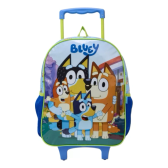 Imagem da oferta Mochila Rodinha G Escolar Bluey Bingo Disney Xeryus 13590 Cor Azul