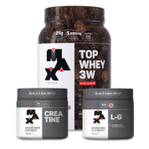 Imagem da oferta Kit Tati Cariani II - WHEY 900g + CREATINA 300G + GLUTAMINA 300G
