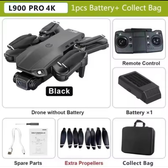 Imagem da oferta LYZRC L900 Pro 4K Bag - Drone 4K Profissional Câmera Dual HD GPS 5G WIFI 360 ° Quadricóptero Rc FPV com motor sem Esc